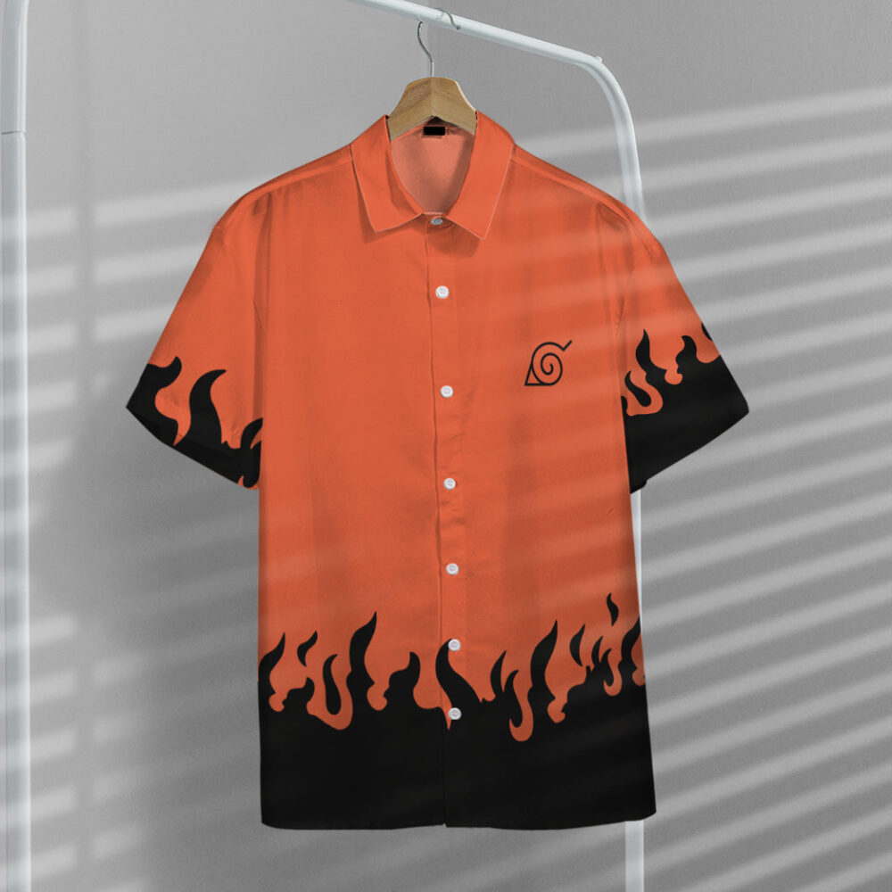 Naruto Button Up Hawaiian Shirt