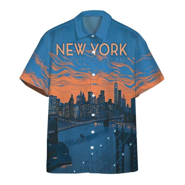 New York City The City Of Dreams Custom Hawaii Shirt