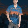 New York City The City Of Dreams Custom Hawaii Shirt Lhw5V