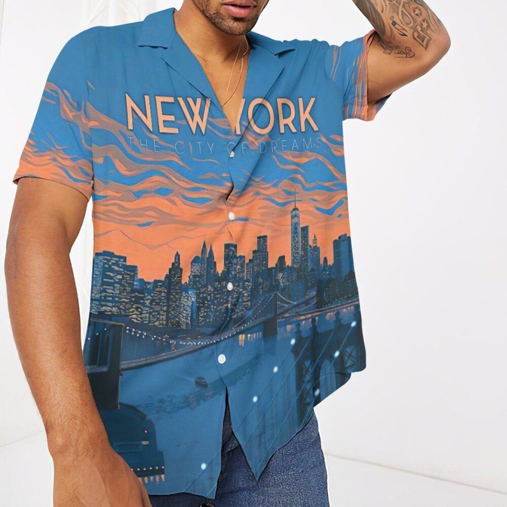 New York City The City Of Dreams Custom Hawaii Shirt