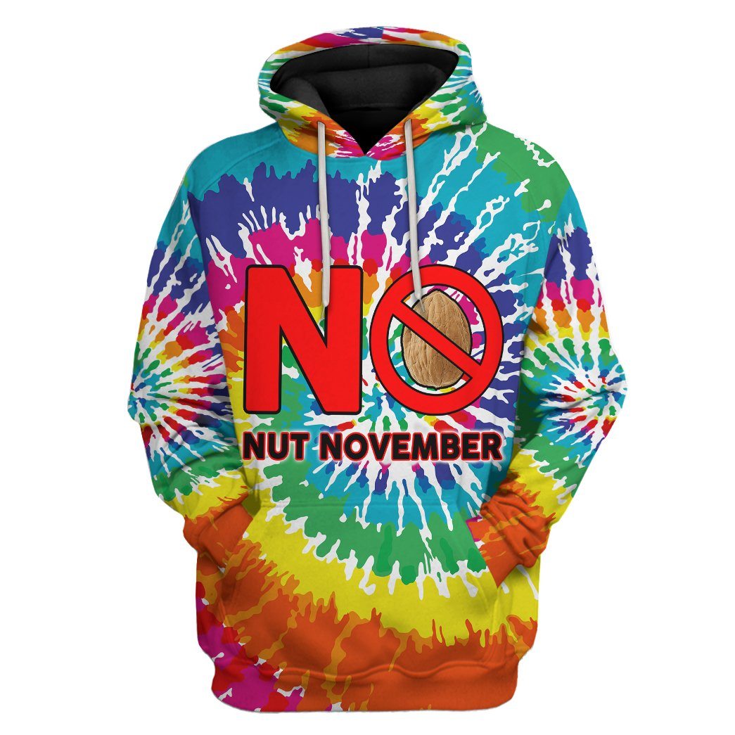 No Nut November All Over Print T-Shirt Hoodie Apparel