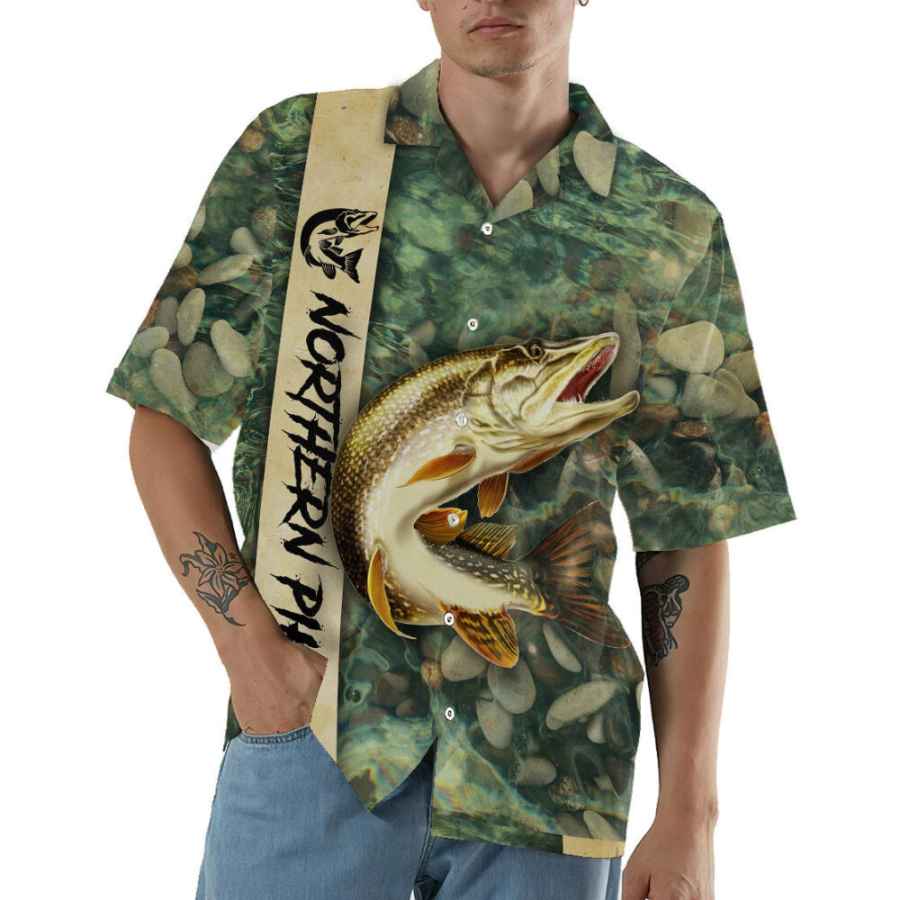 Northern Pike Fishing Hawaii Shirt