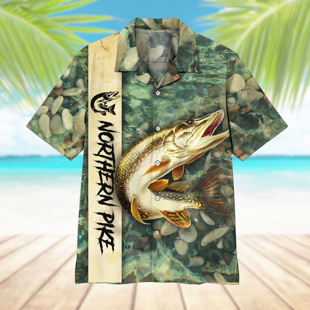 Northern Pike Fishing Hawaii Shirt