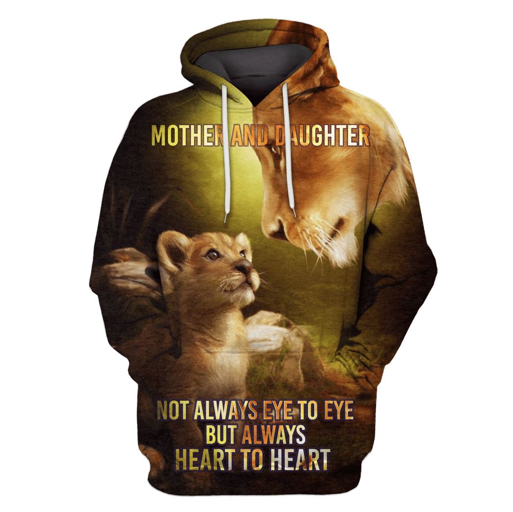 Not Always Eye To Eye But Always Heart To Heart Hoodie T-Shirt Apparel