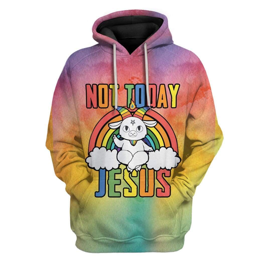 Not Today Jesus Custom T-Shirts Hoodies Apparel