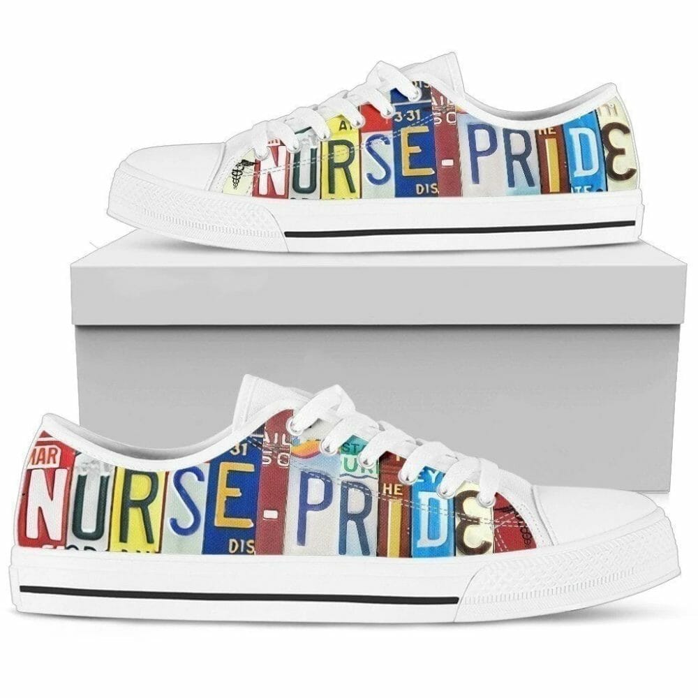 Nurse Pride Women Sneakers Style Nurse Gift