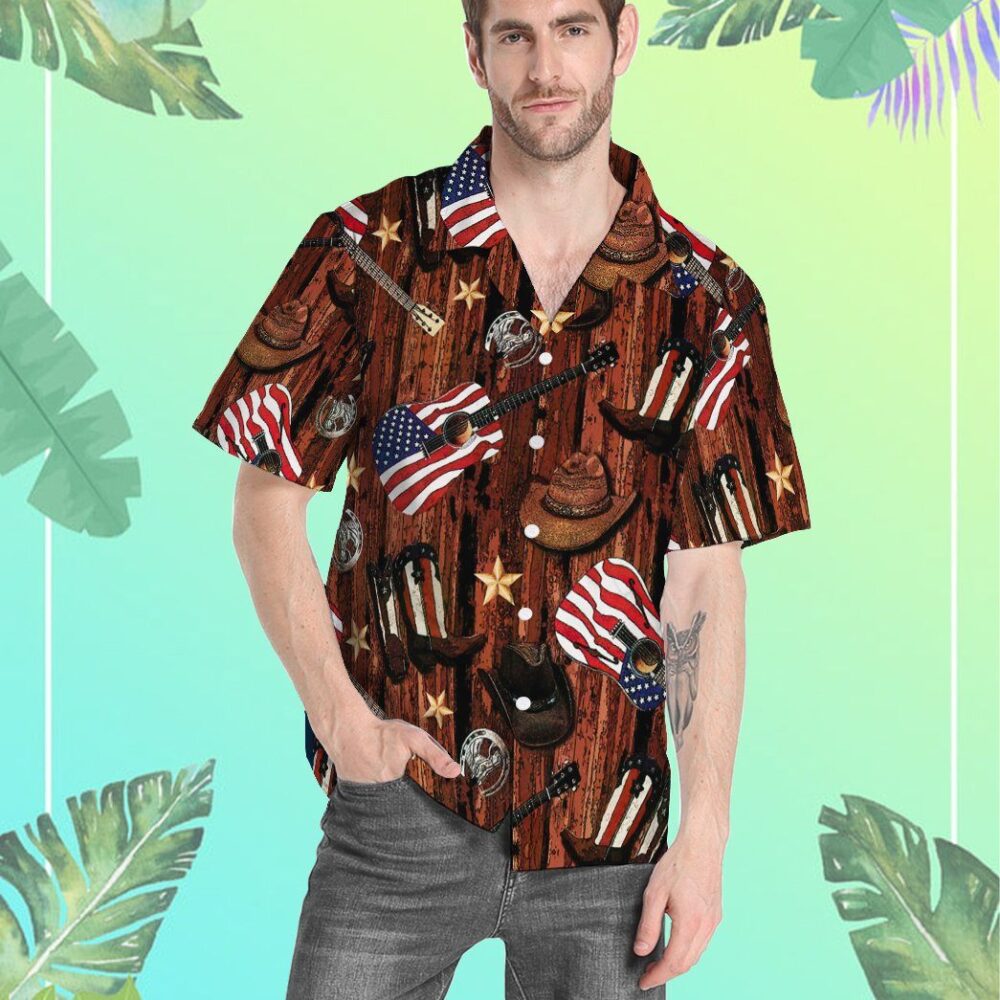 One Of A Kind Country Cowboy Custom Hawaii Shirt