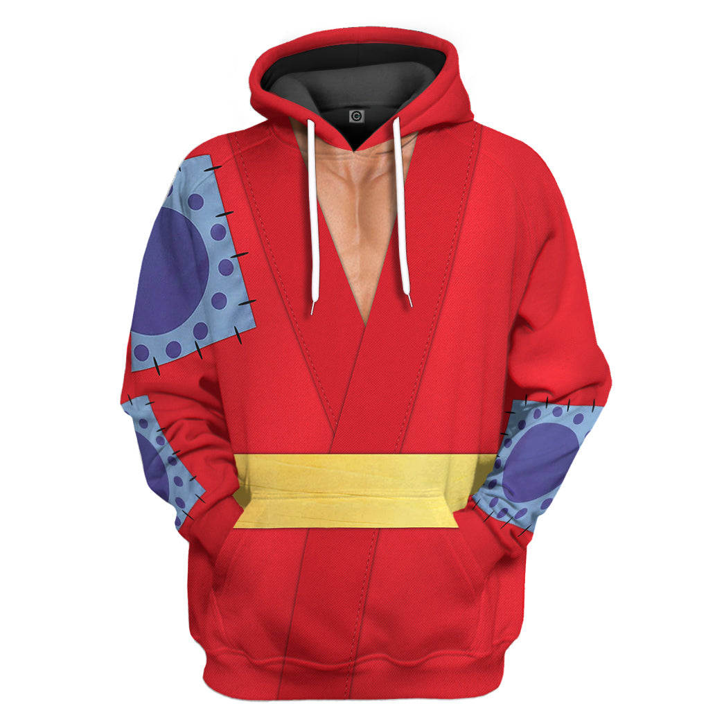 One Piece Luffy The Wano Country Arc Custom Hoodie Tshirt Apparel