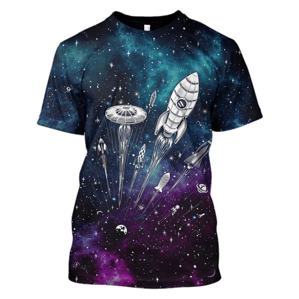 Outer space Custom T-Shirt Hoodie Apparel