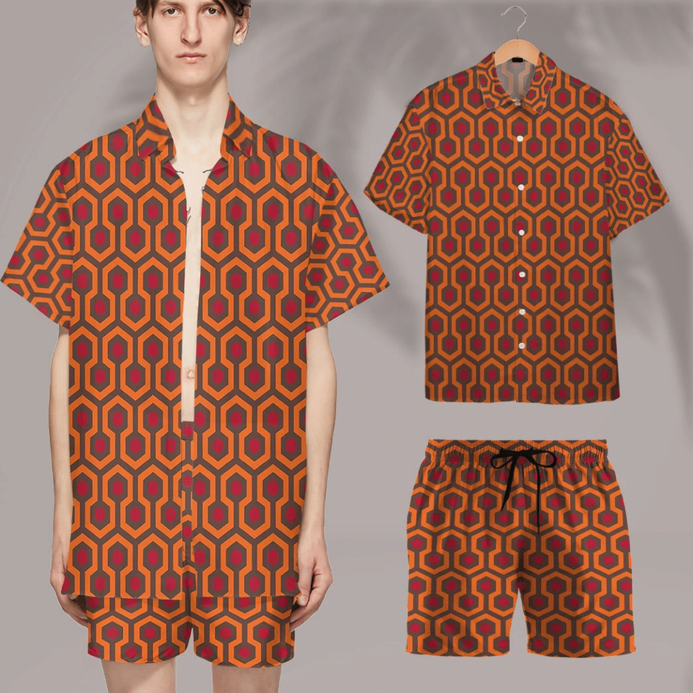 Overlook Hotel Carpet The Shining Custom Hawaii Shirt