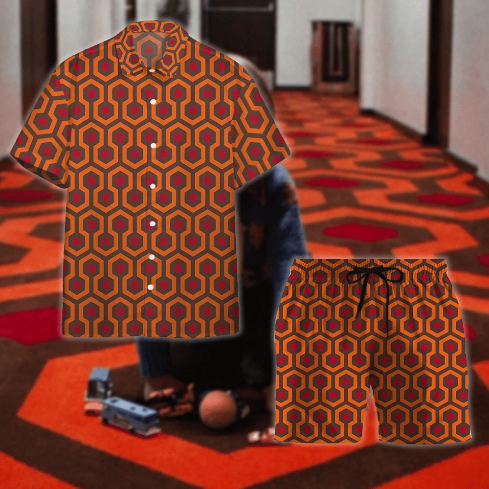 Overlook Hotel Carpet The Shining Custom Hawaii Shirt