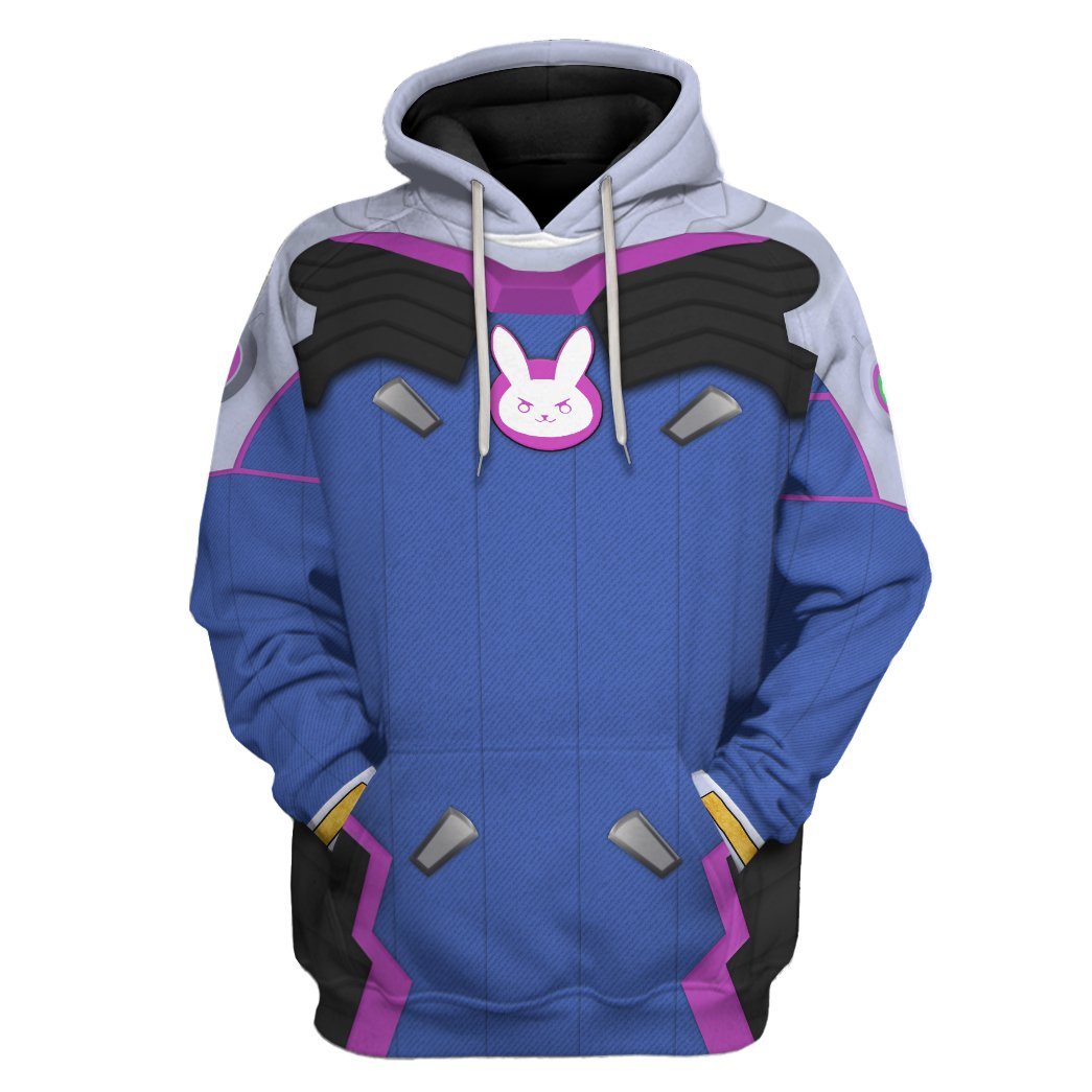 Overwatch DVa Custom Hoodie Apparel