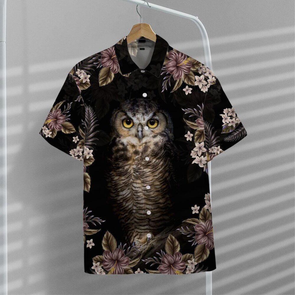 Owl Flower Hawaii Shirt