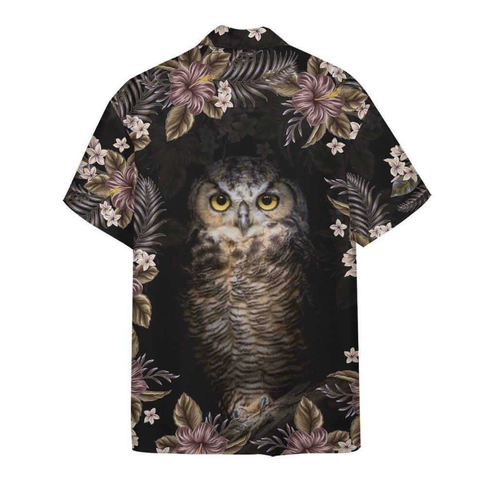 Owl Flower Hawaii Shirt