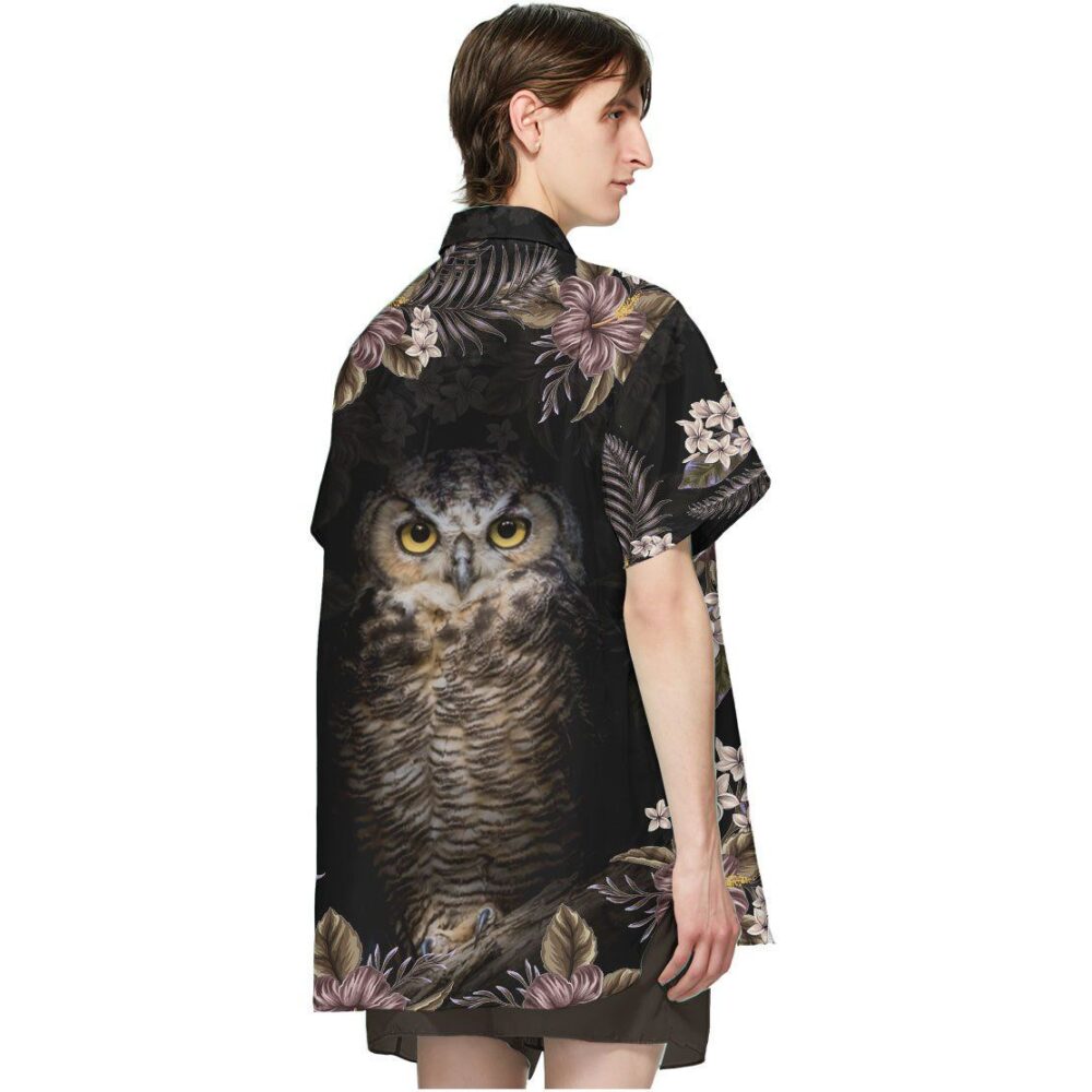 Owl Flower Hawaii Shirt