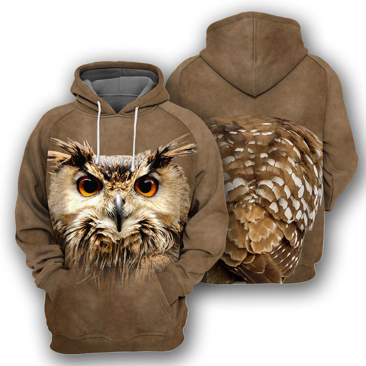 Owl Unique All Over Print T-Shirt Hoodie Gift Ideas