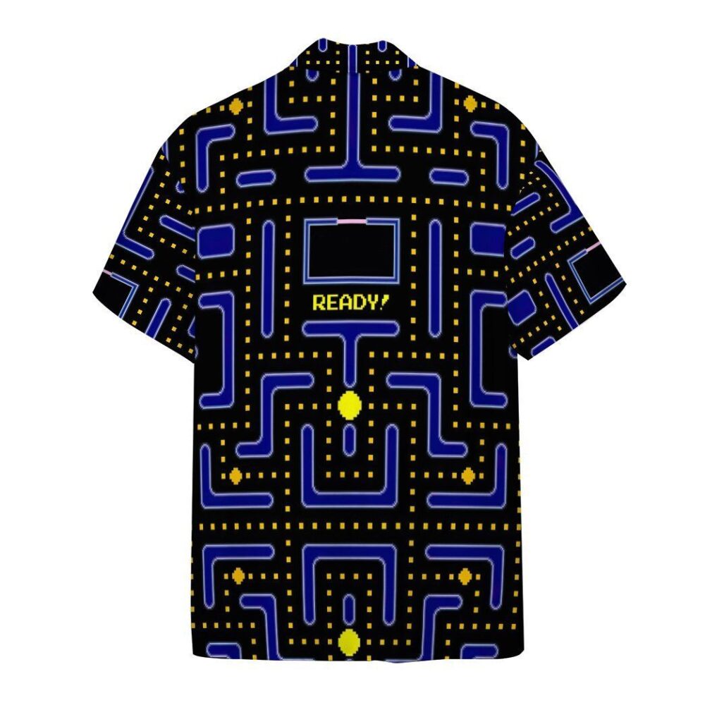 Pacman Gameplay Custom Hawaiian Shirts For Men And Women