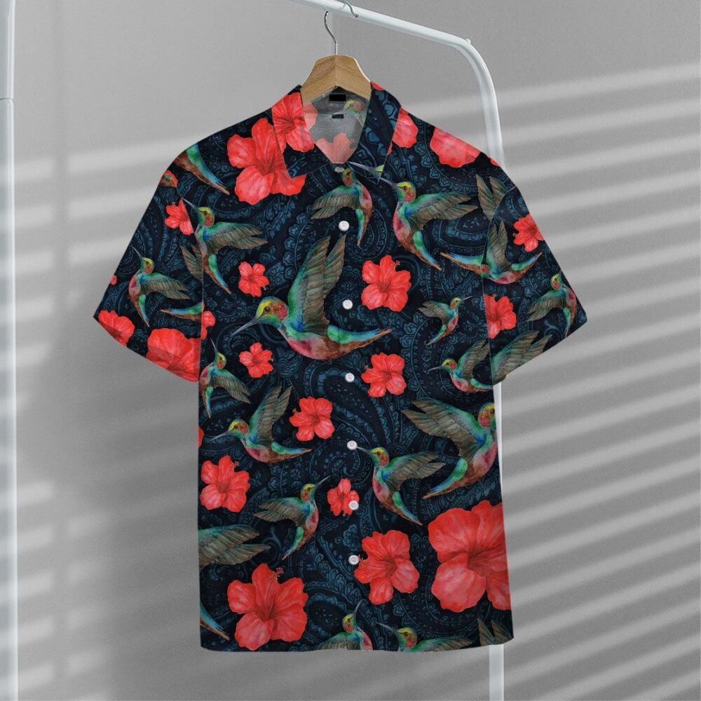 Paisley Hummingbird Hawaii Shirt