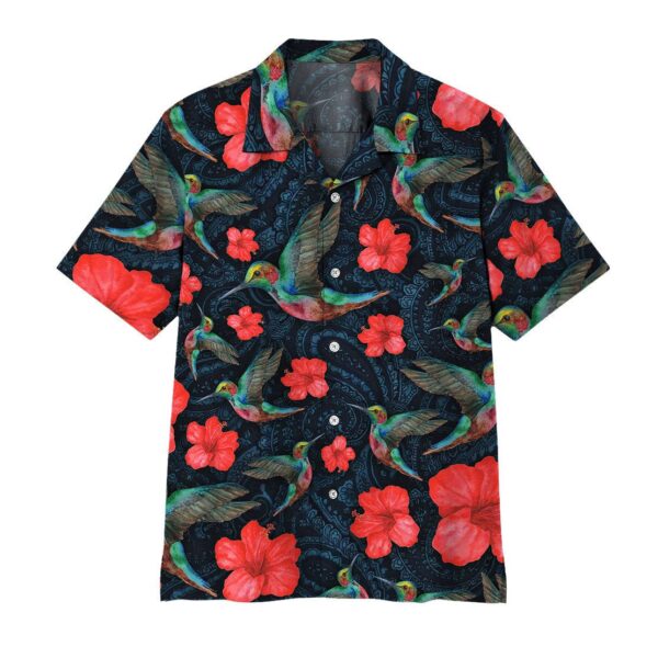 Paisley Hummingbird Hawaii Shirt