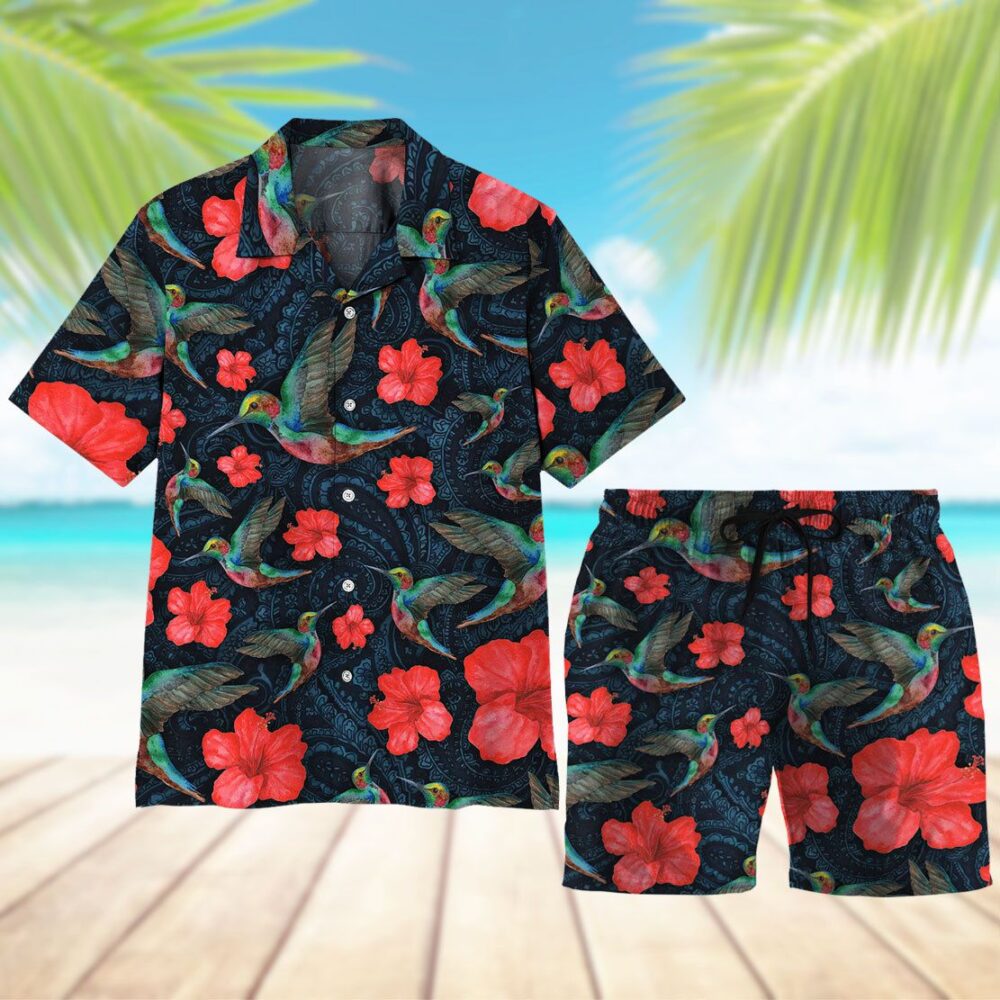 Paisley Hummingbird Hawaii Shirt