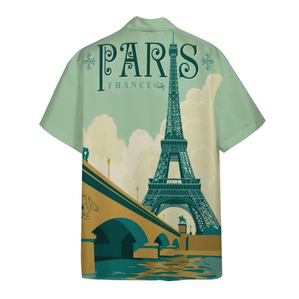 Paris France Custom Hawaii Shirt