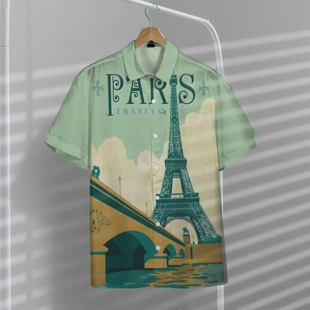 Paris France Custom Hawaii Shirt