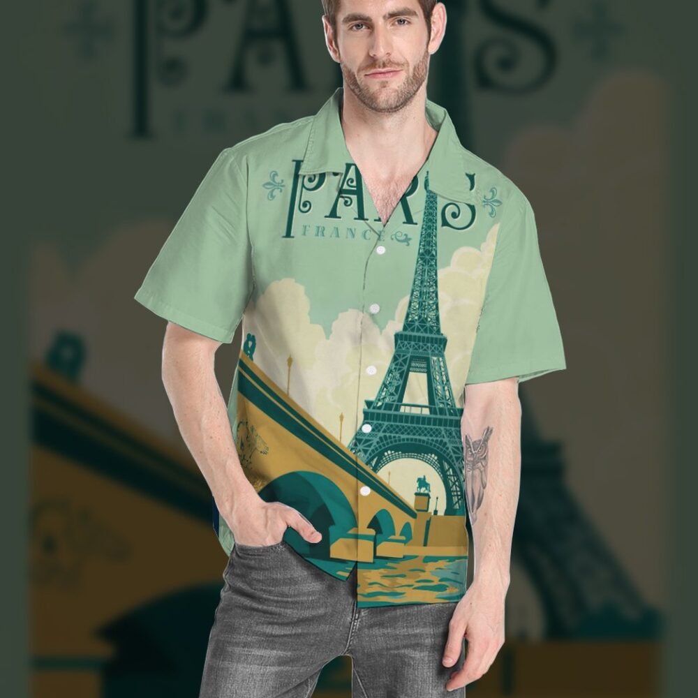 Paris France Custom Hawaii Shirt