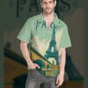 Paris France Custom Hawaii Shirt 48Ec1