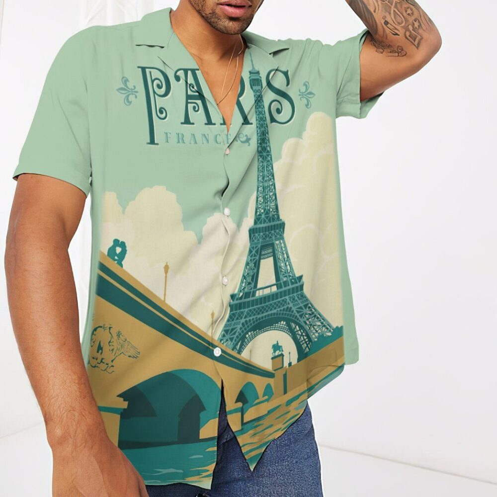 Paris France Custom Hawaii Shirt