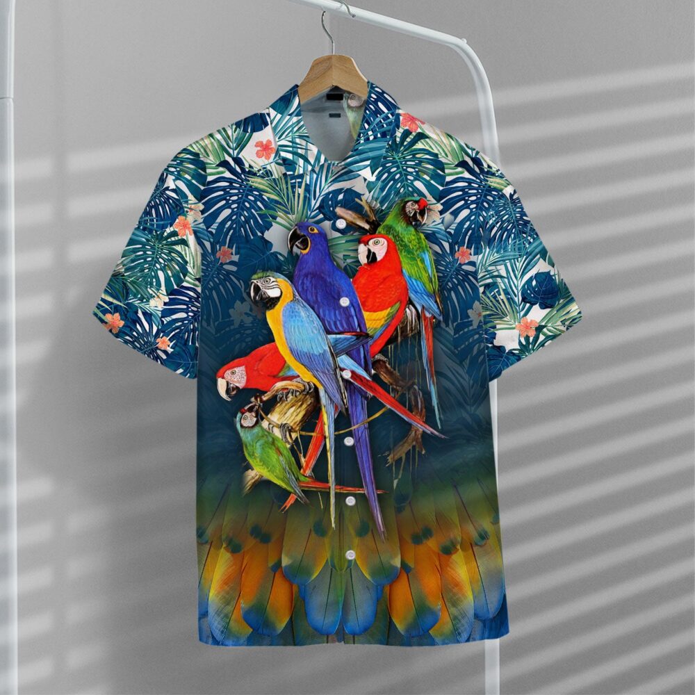 Parrot Tropical Hawaii Shirt