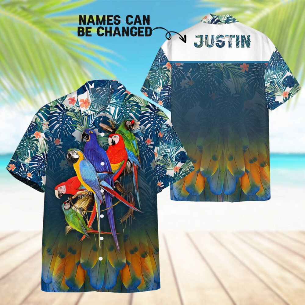 Parrot Tropical Hawaii Shirt