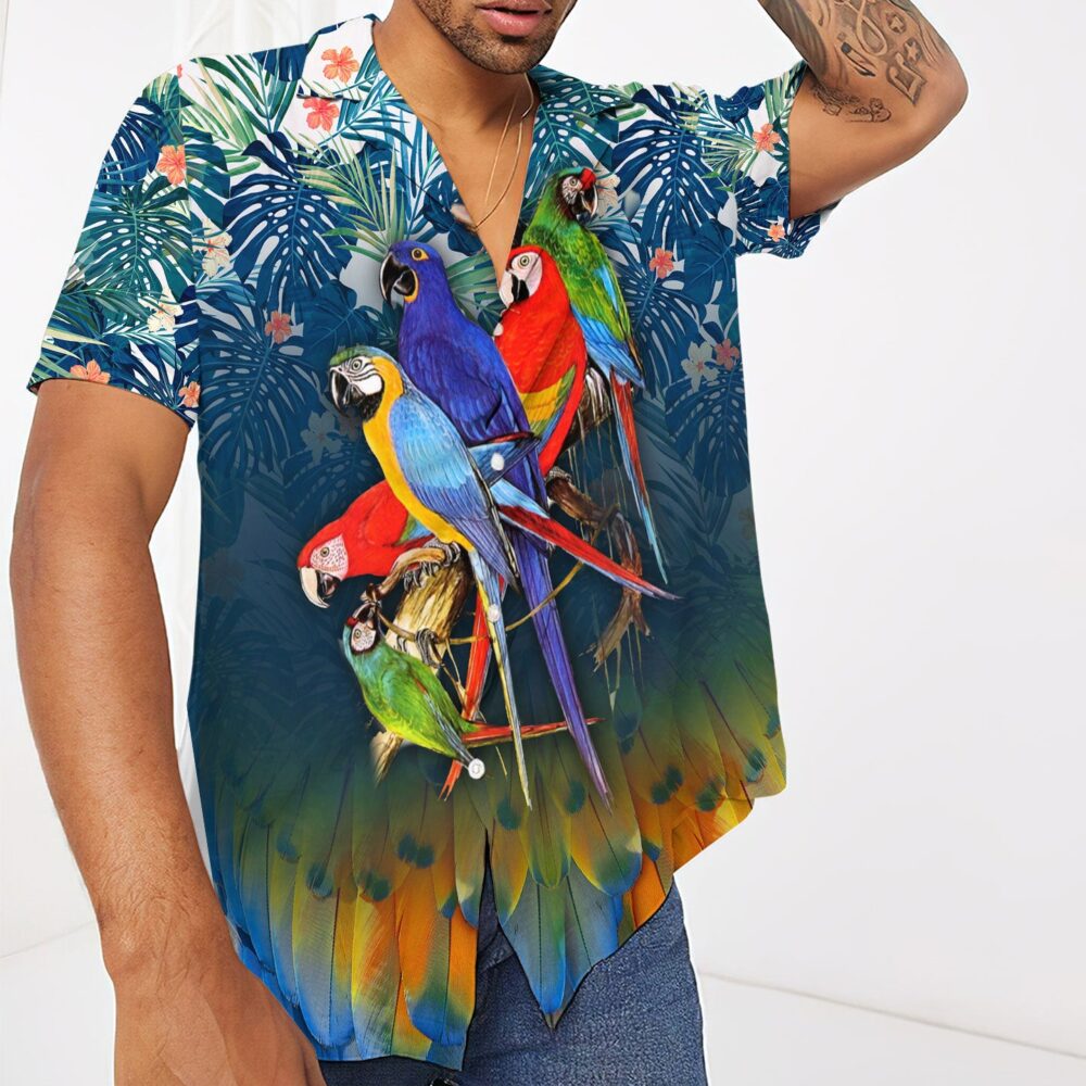 Parrot Tropical Hawaii Shirt