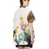 Parrot With Leopard Skin Tropical Hawaii Shirt Cjqqf