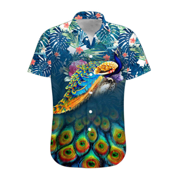 Peacock Custom Hawaiian Shirts For Men And Women