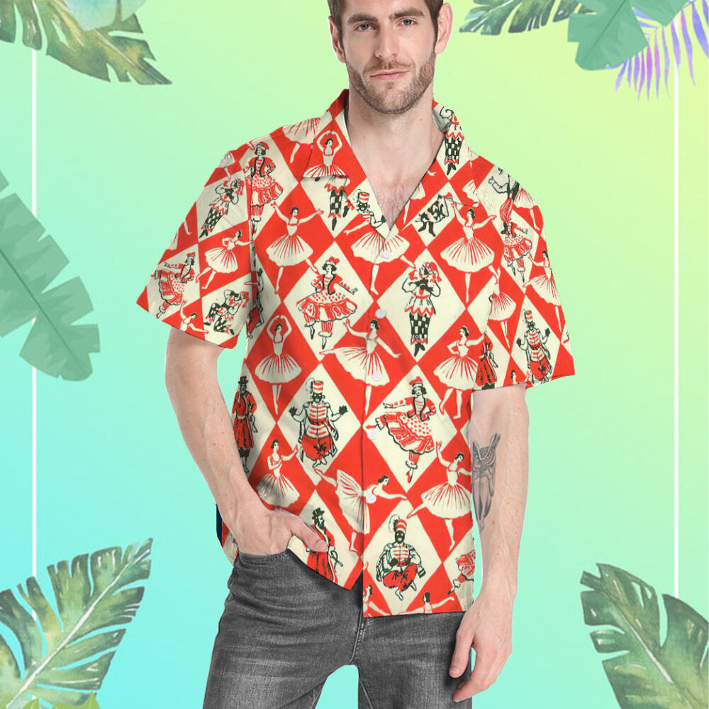 Petrouchka Endpapers Hawaii Shirt