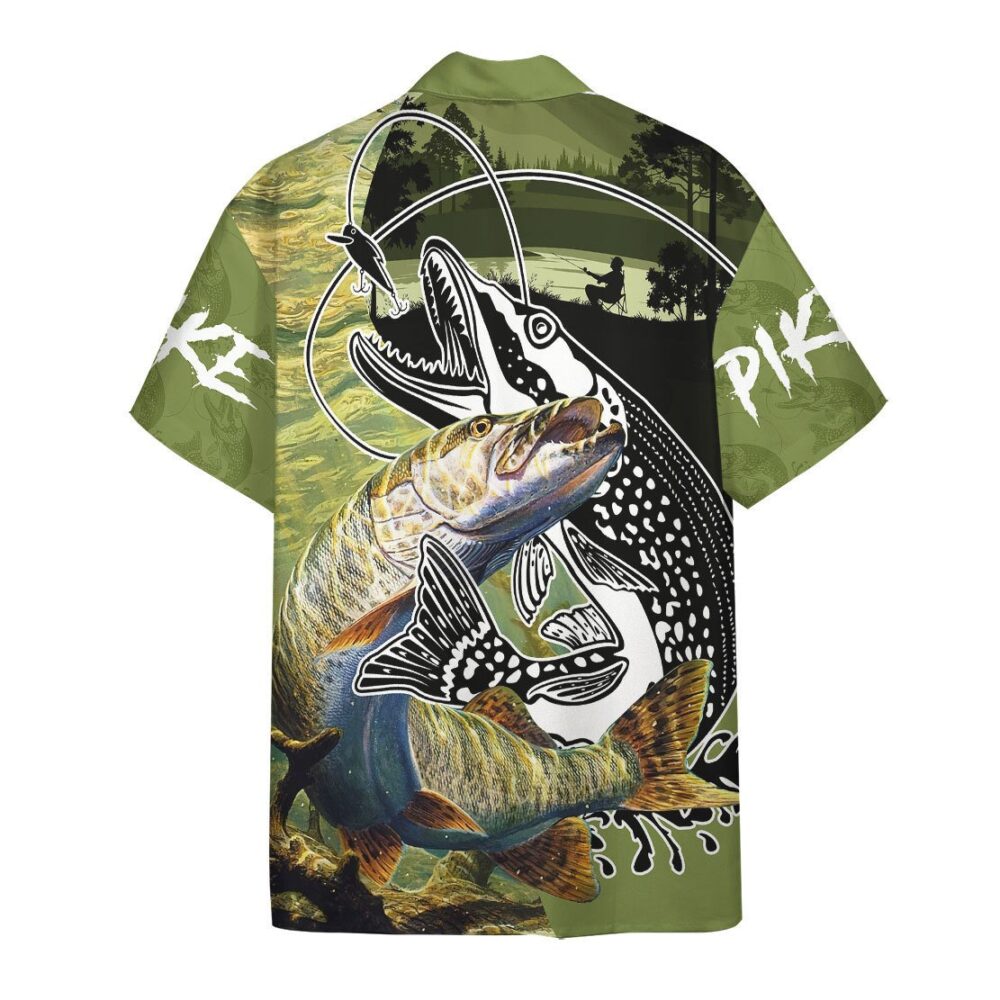 Pike Fish Custom Hawaiian Shirt