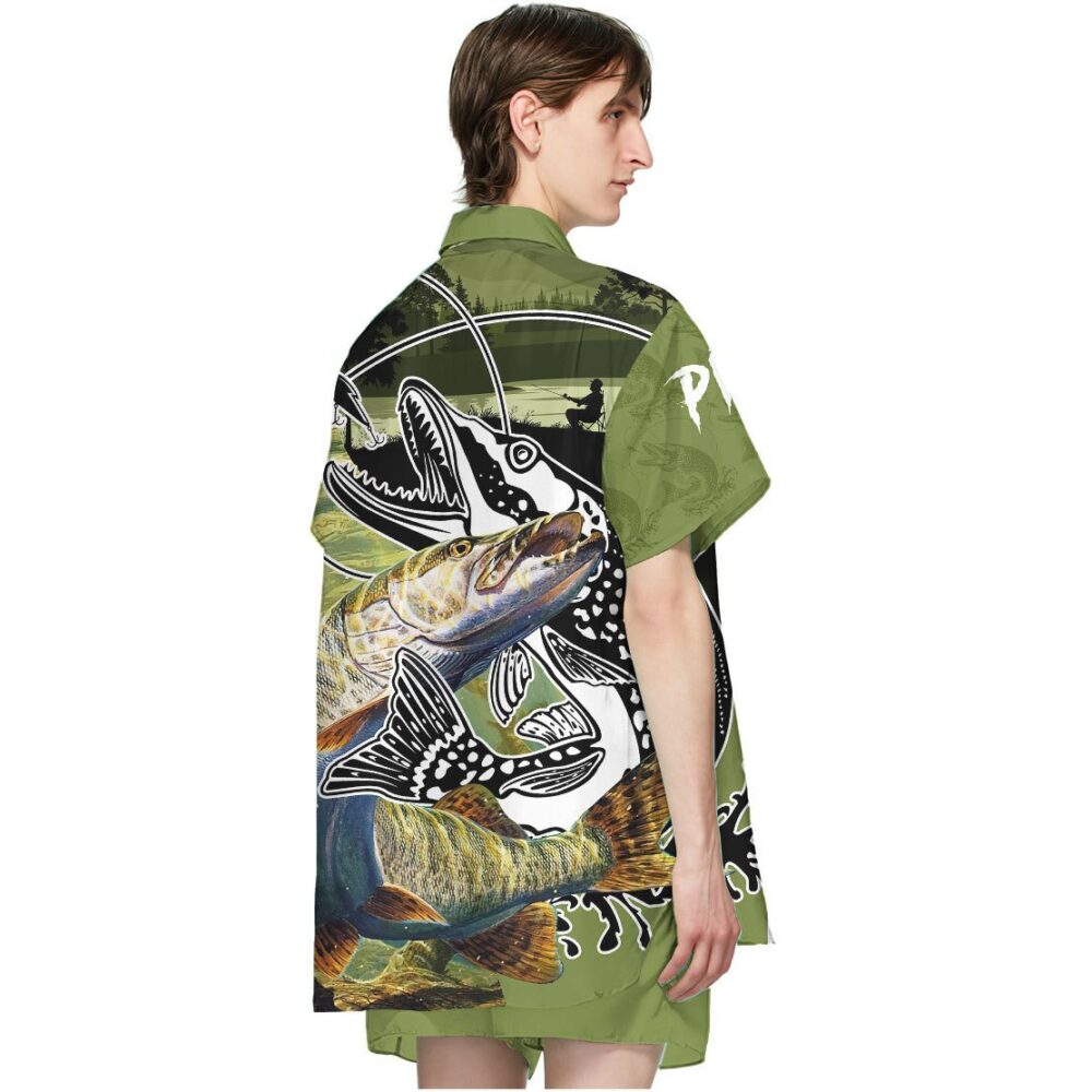 Pike Fish Custom Hawaiian Shirt