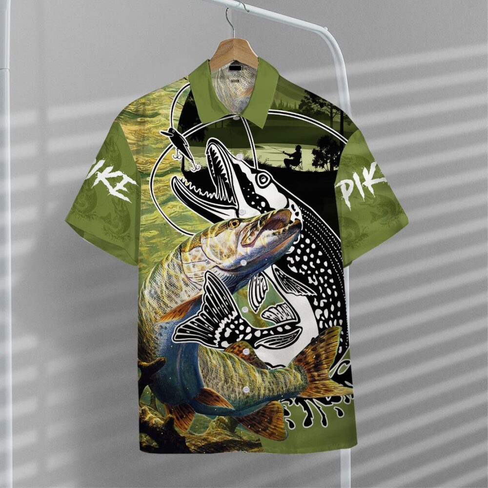 Pike Fish Custom Hawaiian Shirt