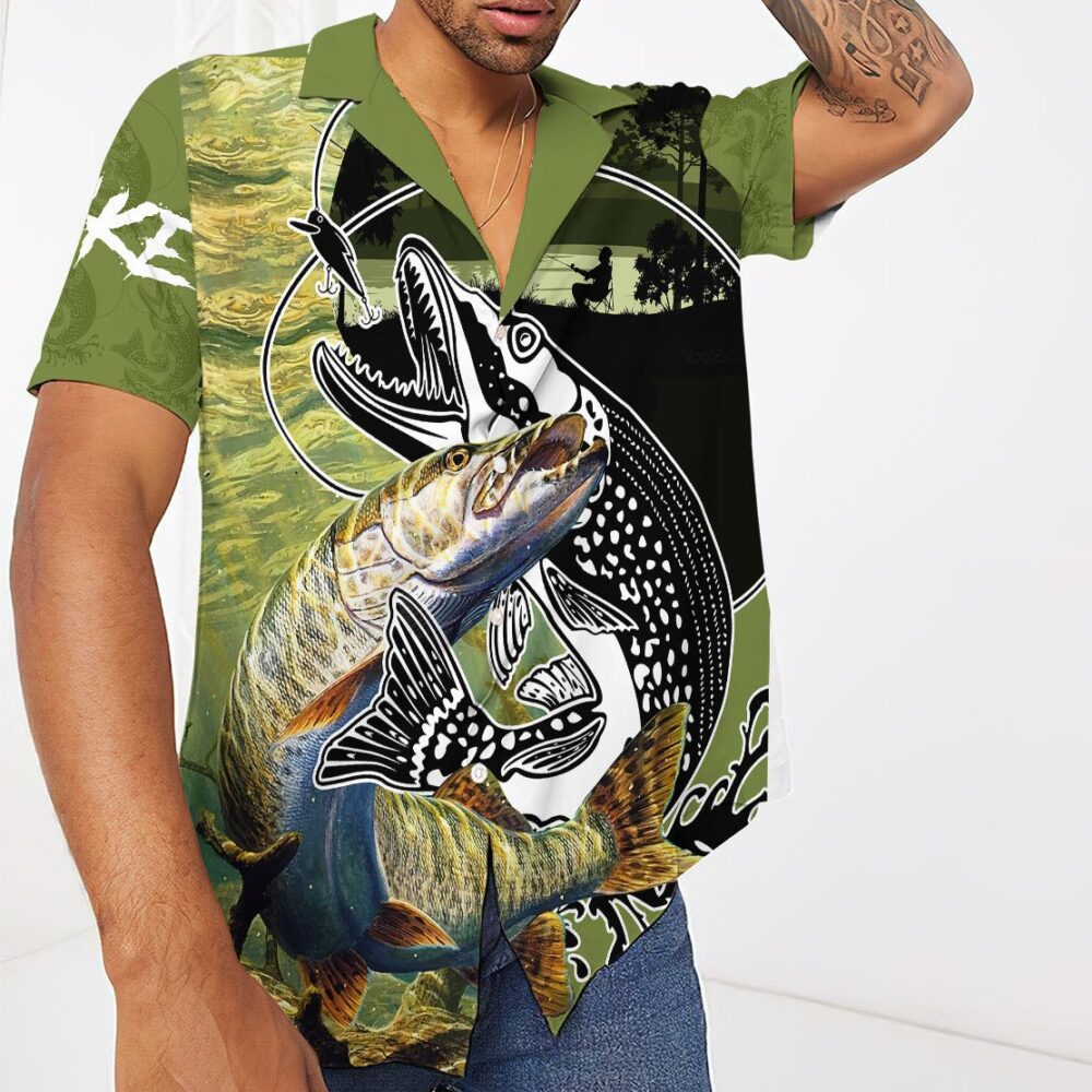 Pike Fish Custom Hawaiian Shirt