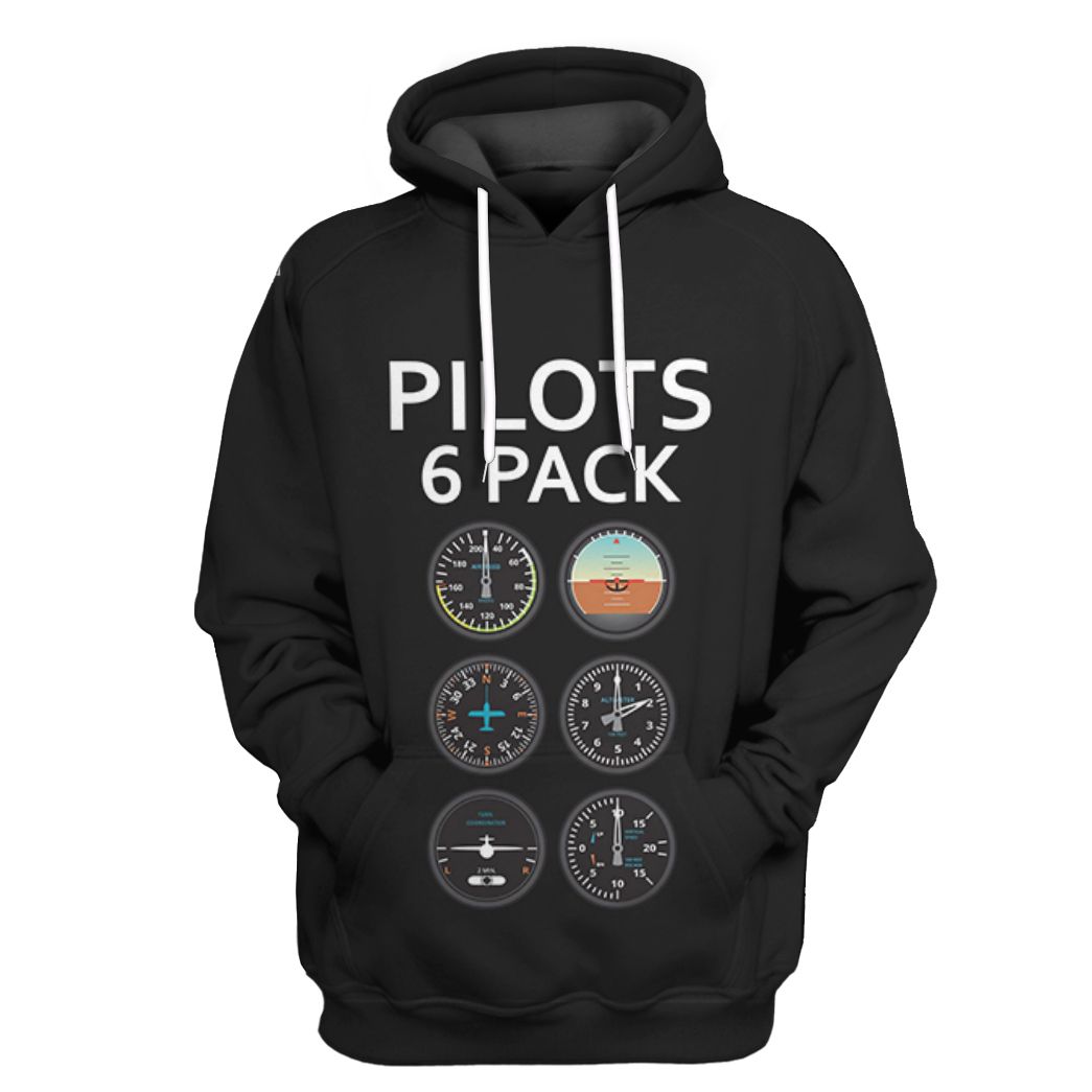 Pilots 6 Packs Tshirt Hoodie Apparel