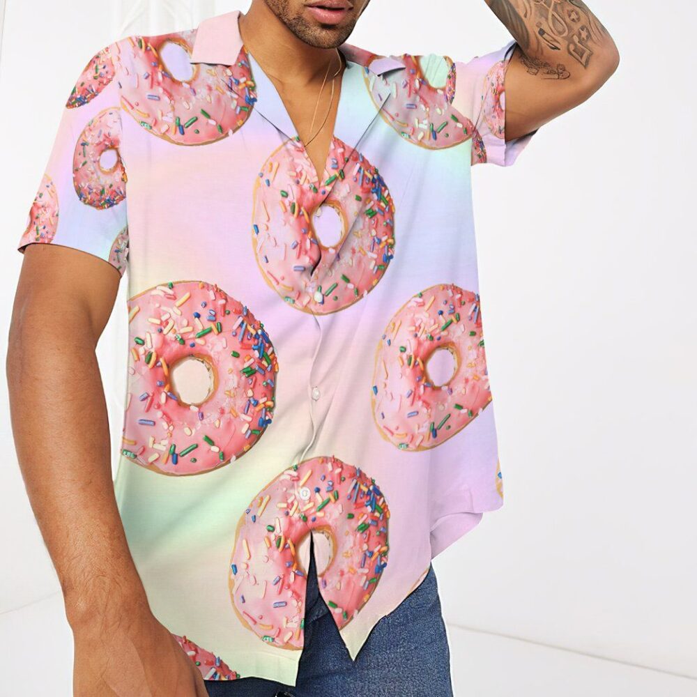 Pink Donuts Custom Hawaii Shirt