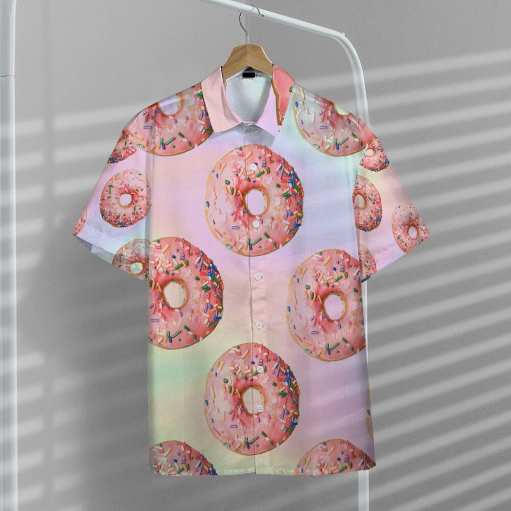 Pink Donuts Custom Hawaii Shirt