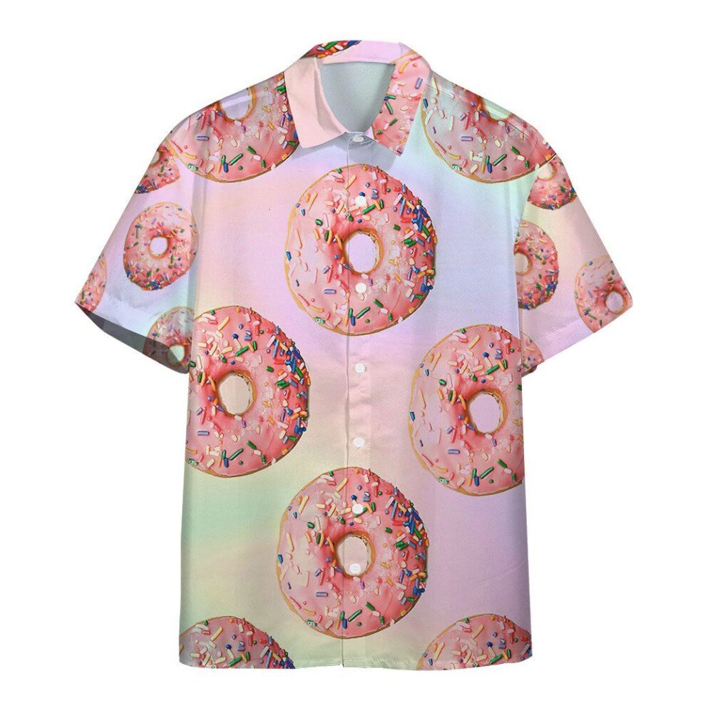 Pink Donuts Custom Hawaii Shirt