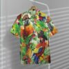 Pirate Parrot In The Jungle Custom Short Sleeve Shirt Qbt8E