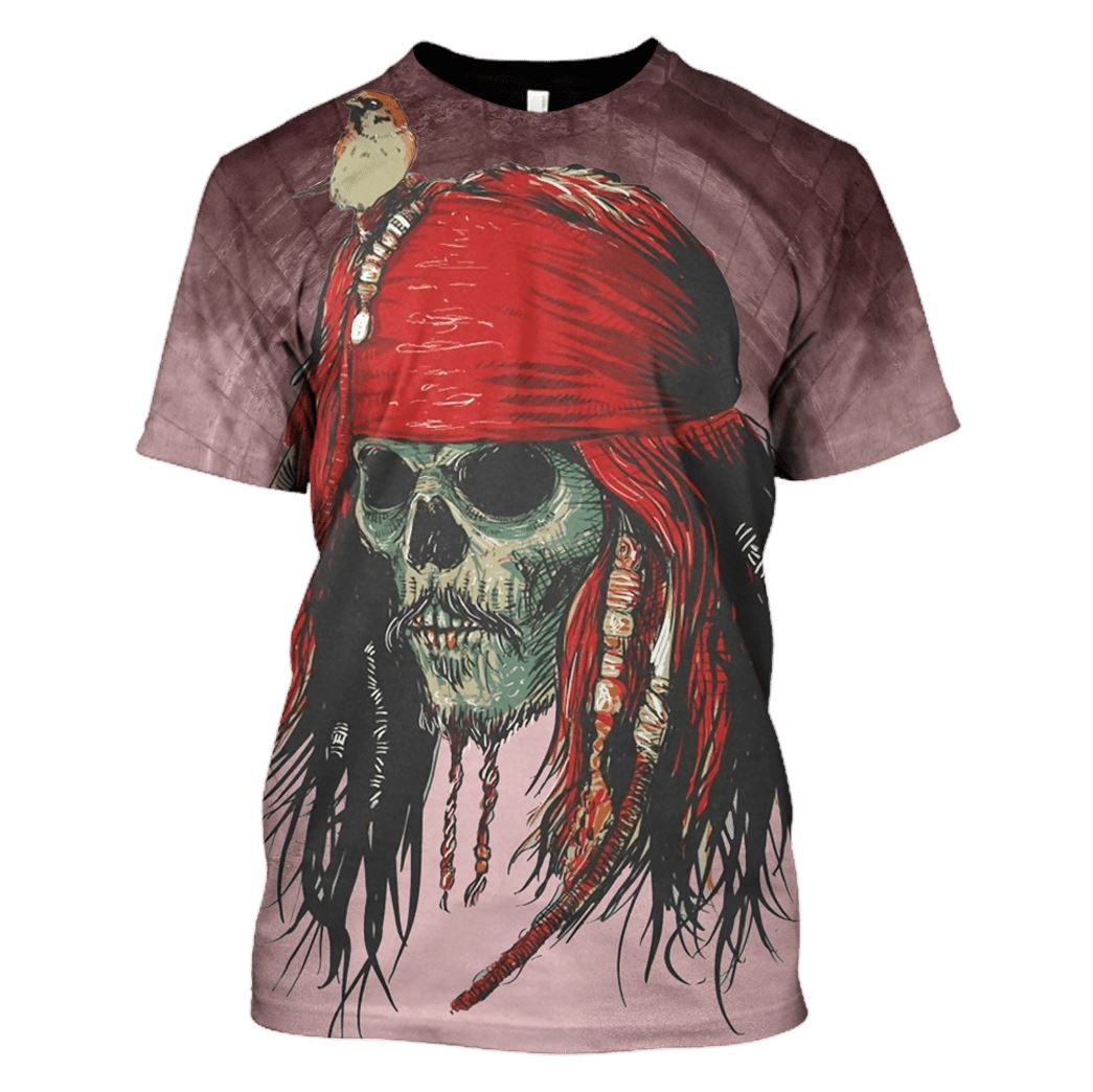 Pirates of the Caribbean Hoodie T-Shirt Apparel