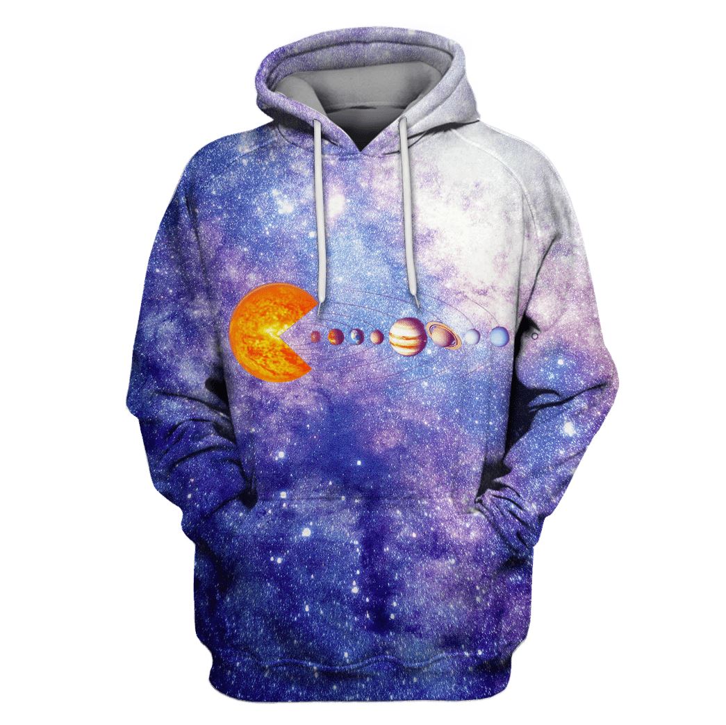 Planets in the solar system Custom T-Shirt Hoodie Apparel