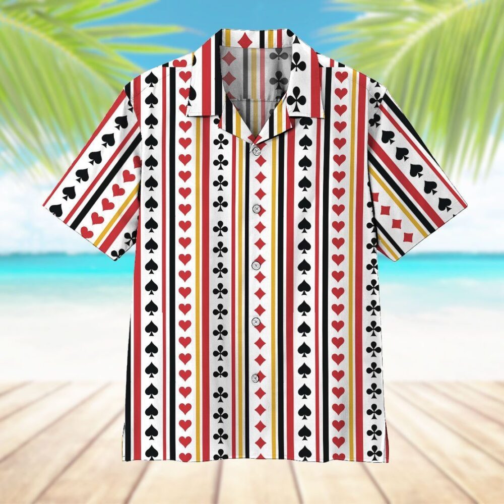 Playing Card Hawaii Shirt