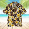 Plumeria German Shepherd Hawaii Shirt Dy4Hn