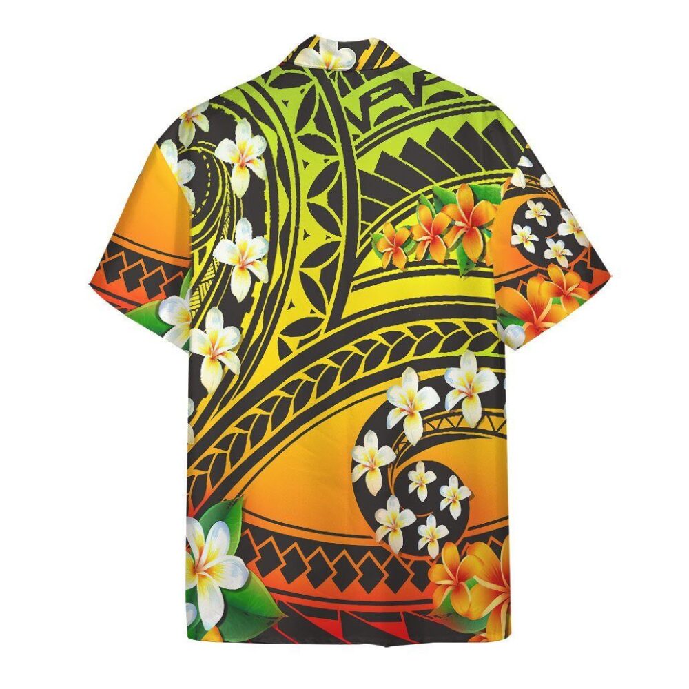 Plumeria Polynesian Custom Hawaiian Shirts For Men And Women