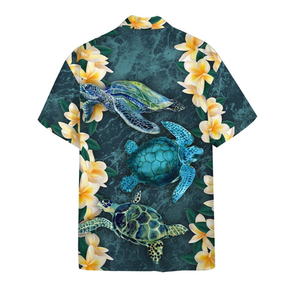 Plumeria Turtle Hawaii Shirt